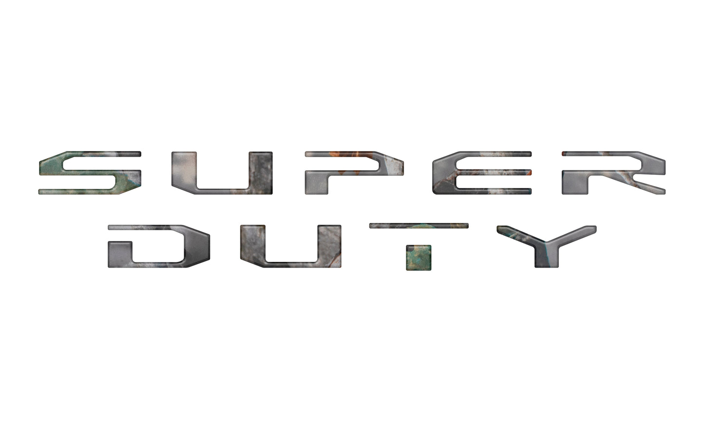 Glovebox Letters Fits 2023-2026 Ford Super Duty by Tufskinz.com