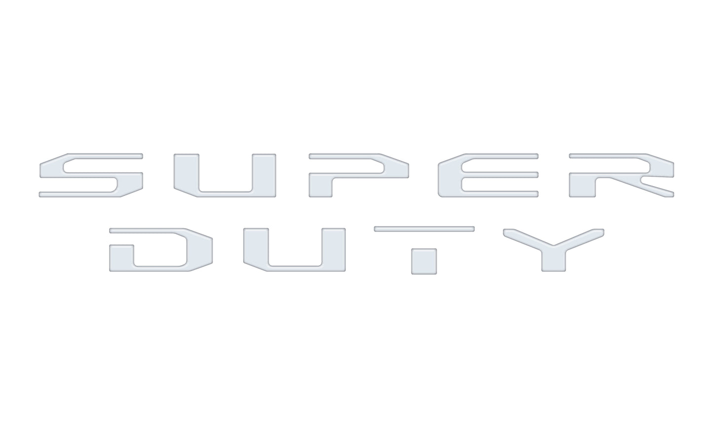 Glovebox Letters Fits 2023-2026 Ford Super Duty by Tufskinz.com