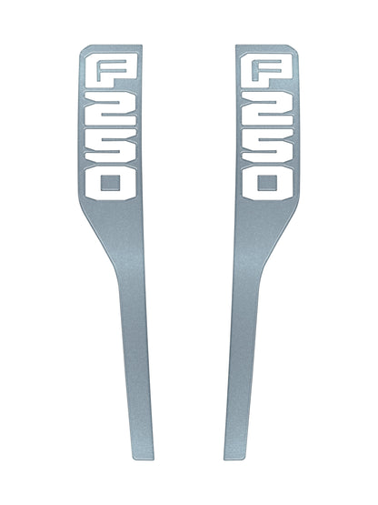 Front Fender Emblem Overlays Fits 2023-2026 Ford Super Duty by Tufskinz.com