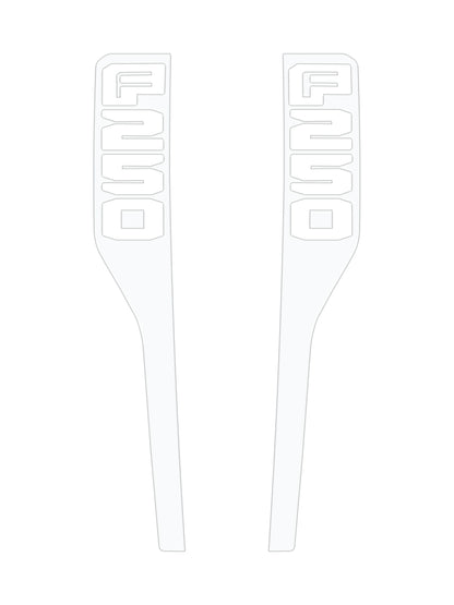 Front Fender Emblem Overlays Fits 2023-2026 Ford Super Duty by Tufskinz.com