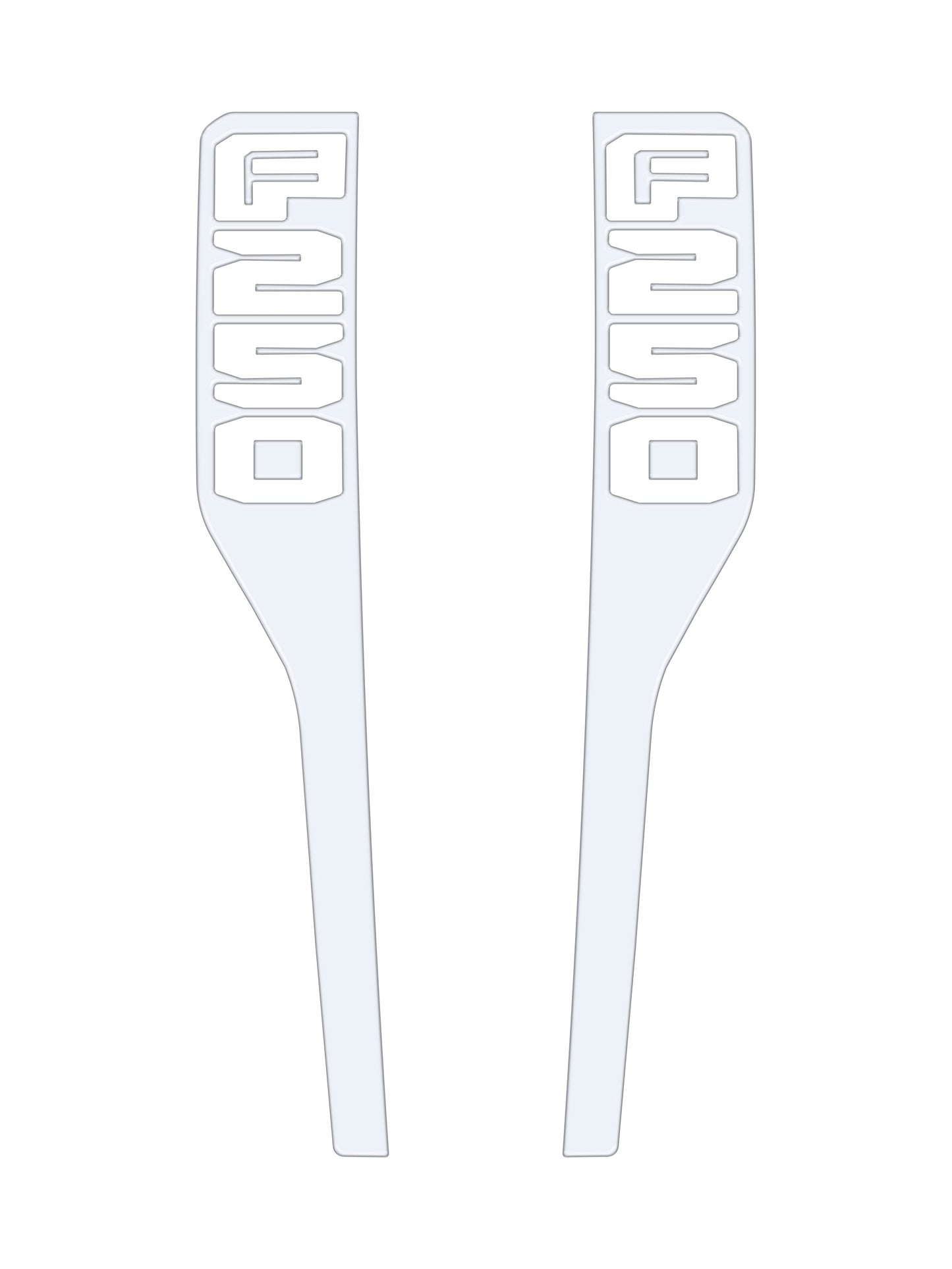 Front Fender Emblem Overlays Fits 2023-2026 Ford Super Duty by Tufskinz.com