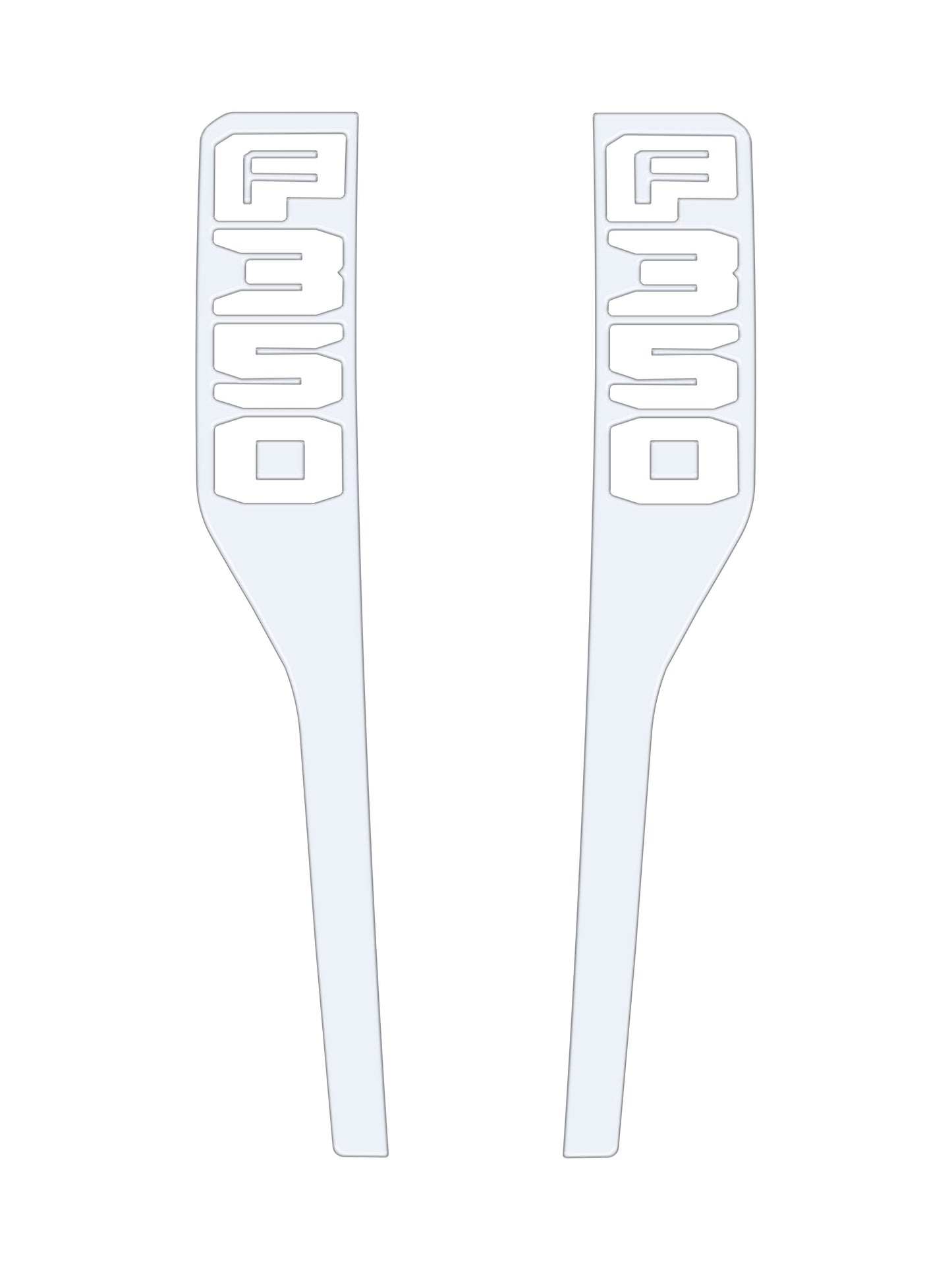 Front Fender Emblem Overlays Fits 2023-2026 Ford Super Duty by Tufskinz.com