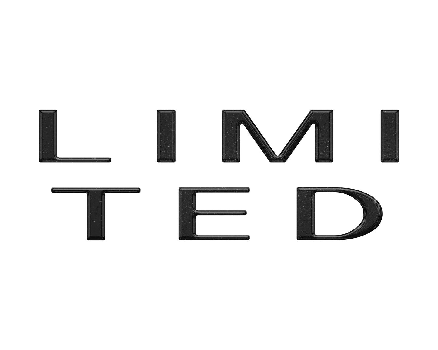 Limited Tailgate Letter Overlays Fits 2023-2026 Ford Super Duty Limited by Tufskinz.com