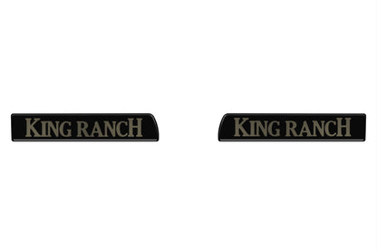 Front Fender Vent Replacement Badge Fits 2023-2026 Ford Super Duty by Tufskinz.com