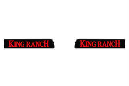 Front Fender Vent Replacement Badge Fits 2023-2026 Ford Super Duty by Tufskinz.com