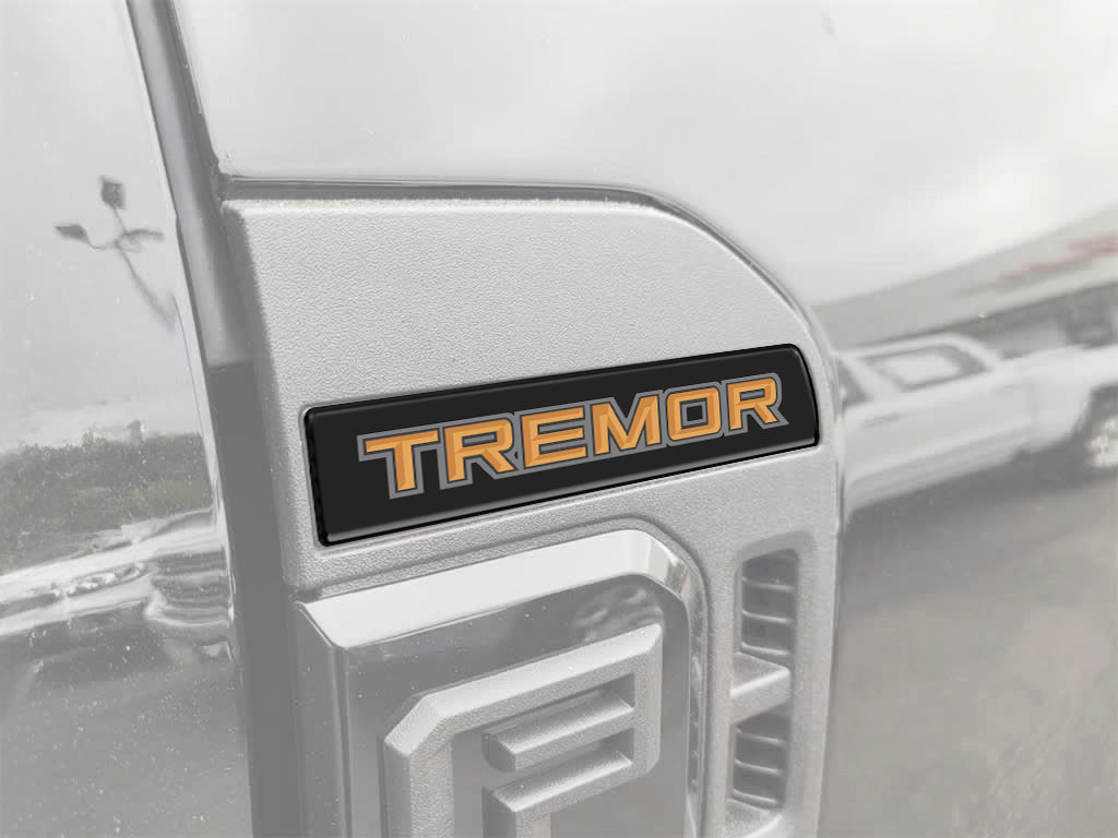Front Fender Vent Replacement Badge Fits 2023-2026 Ford Super Duty by Tufskinz.com
