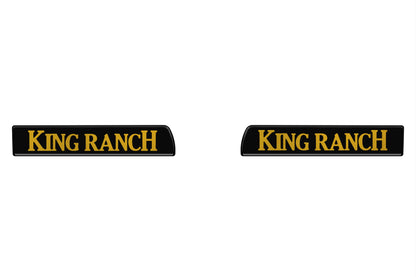 Front Fender Vent Replacement Badge Fits 2023-2026 Ford Super Duty by Tufskinz.com