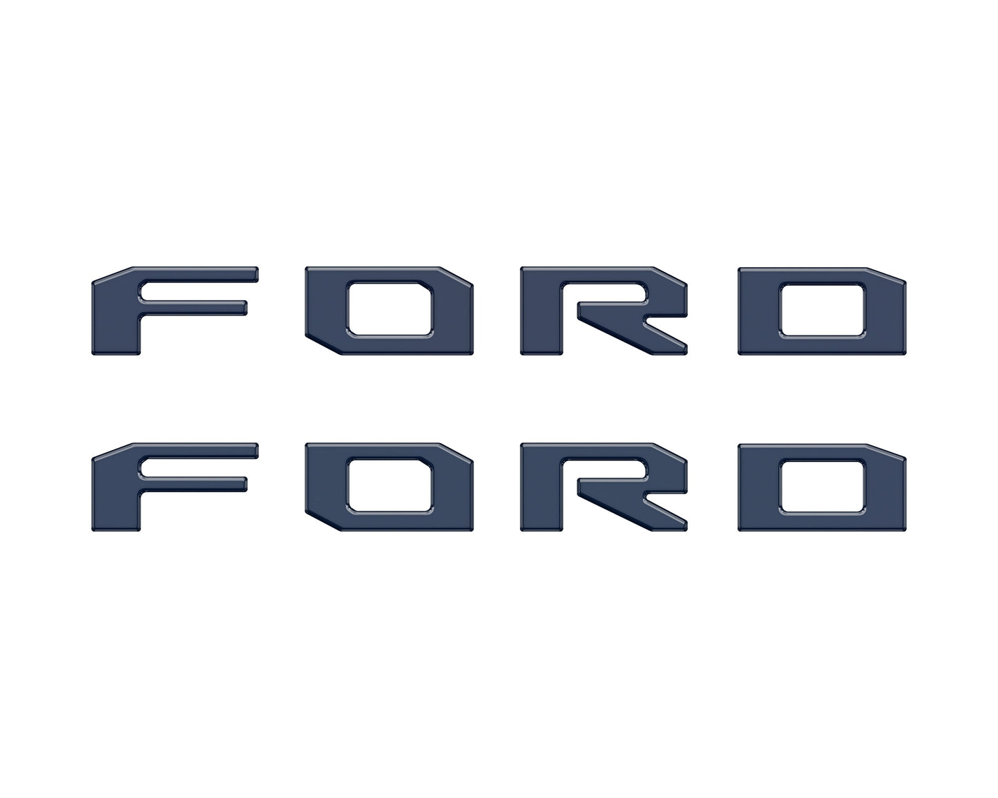 Running Board Letters Fits 2023-2026 Ford Super Duty & F-150 Crew Cab by Tufskinz.com