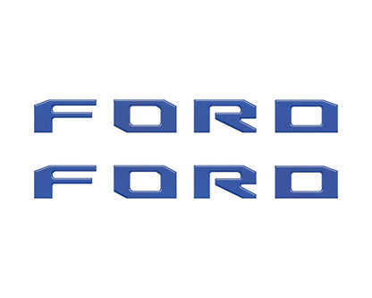 Running Board Letters Fits 2023-2026 Ford Super Duty & F-150 Crew Cab by Tufskinz.com
