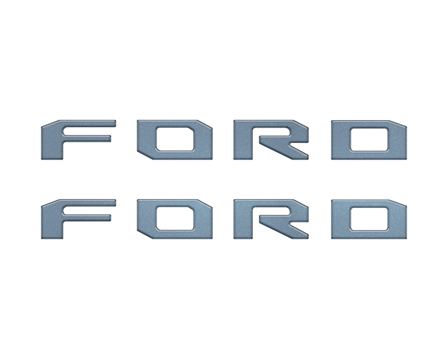 Running Board Letters Fits 2023-2026 Ford Super Duty & F-150 Crew Cab by Tufskinz.com