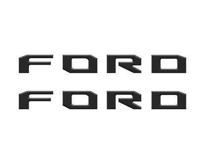 Running Board Letters Fits 2023-2026 Ford Super Duty & F-150 Crew Cab by Tufskinz.com
