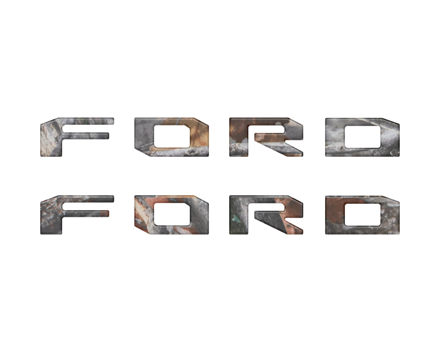 Running Board Letters Fits 2023-2026 Ford Super Duty & F-150 Crew Cab by Tufskinz.com