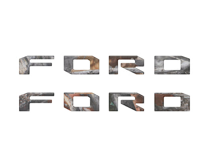 Running Board Letters Fits 2023-2026 Ford Super Duty & F-150 Crew Cab by Tufskinz.com
