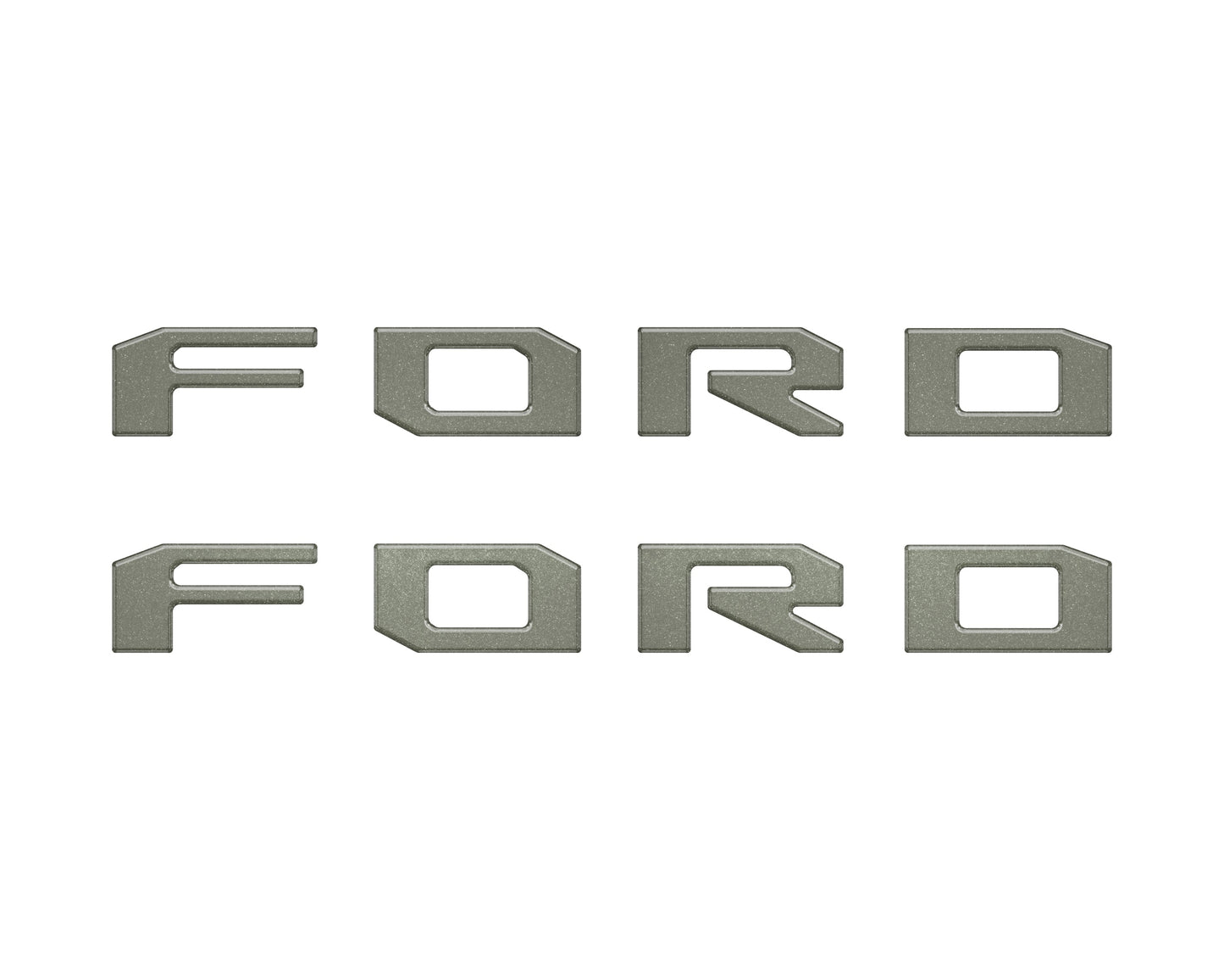 Running Board Letters Fits 2023-2026 Ford Super Duty & F-150 Crew Cab by Tufskinz.com
