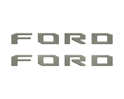 Running Board Letters Fits 2023-2026 Ford Super Duty & F-150 Crew Cab by Tufskinz.com