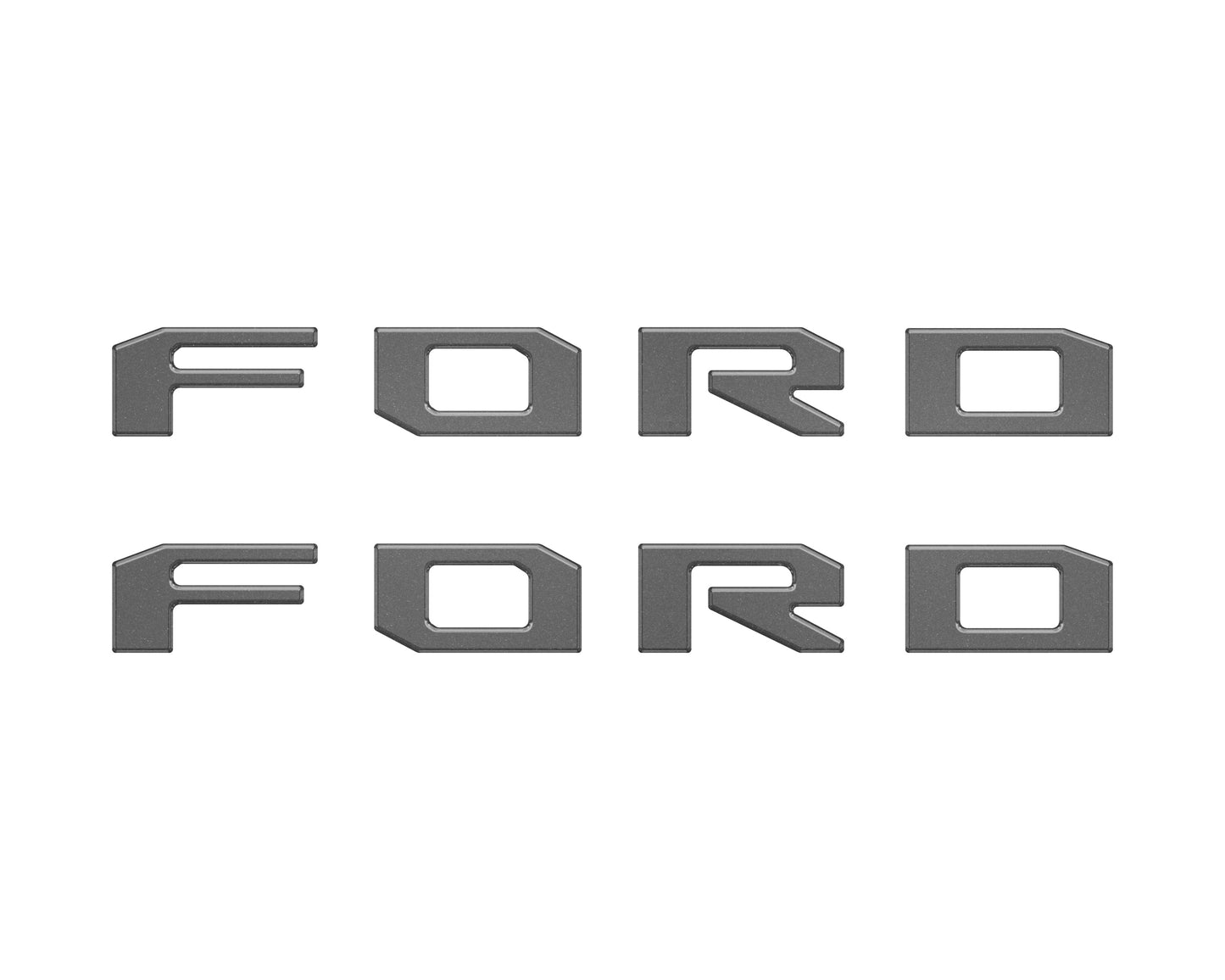 Running Board Letters Fits 2023-2026 Ford Super Duty & F-150 Crew Cab by Tufskinz.com