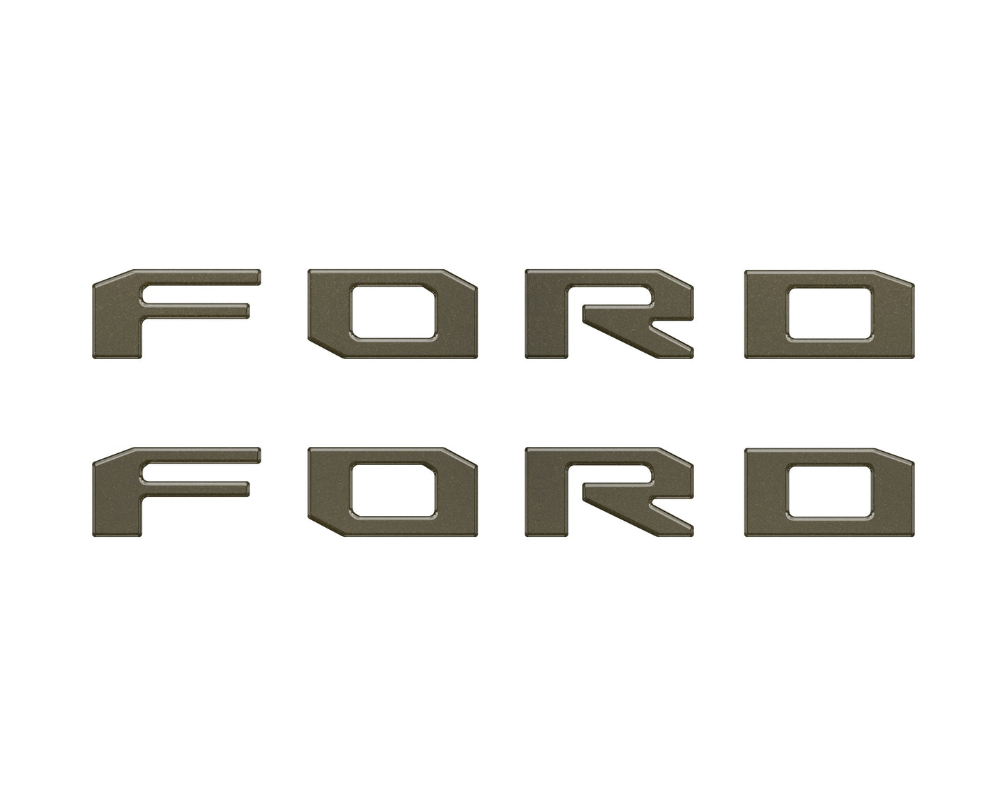 Running Board Letters Fits 2023-2026 Ford Super Duty & F-150 Crew Cab by Tufskinz.com
