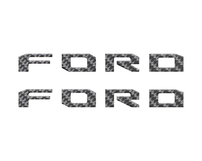 Running Board Letters Fits 2023-2026 Ford Super Duty & F-150 Crew Cab by Tufskinz.com