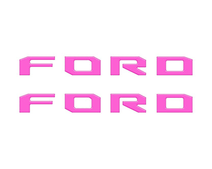 Running Board Letters Fits 2023-2026 Ford Super Duty & F-150 Crew Cab by Tufskinz.com