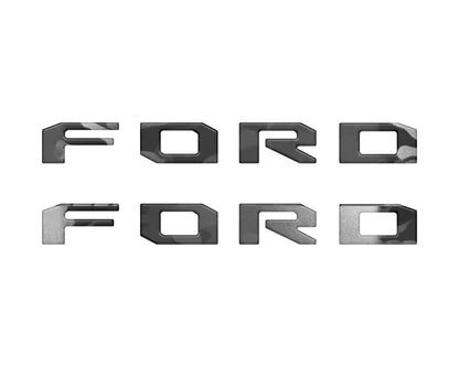 Running Board Letters Fits 2023-2026 Ford Super Duty & F-150 Crew Cab by Tufskinz.com