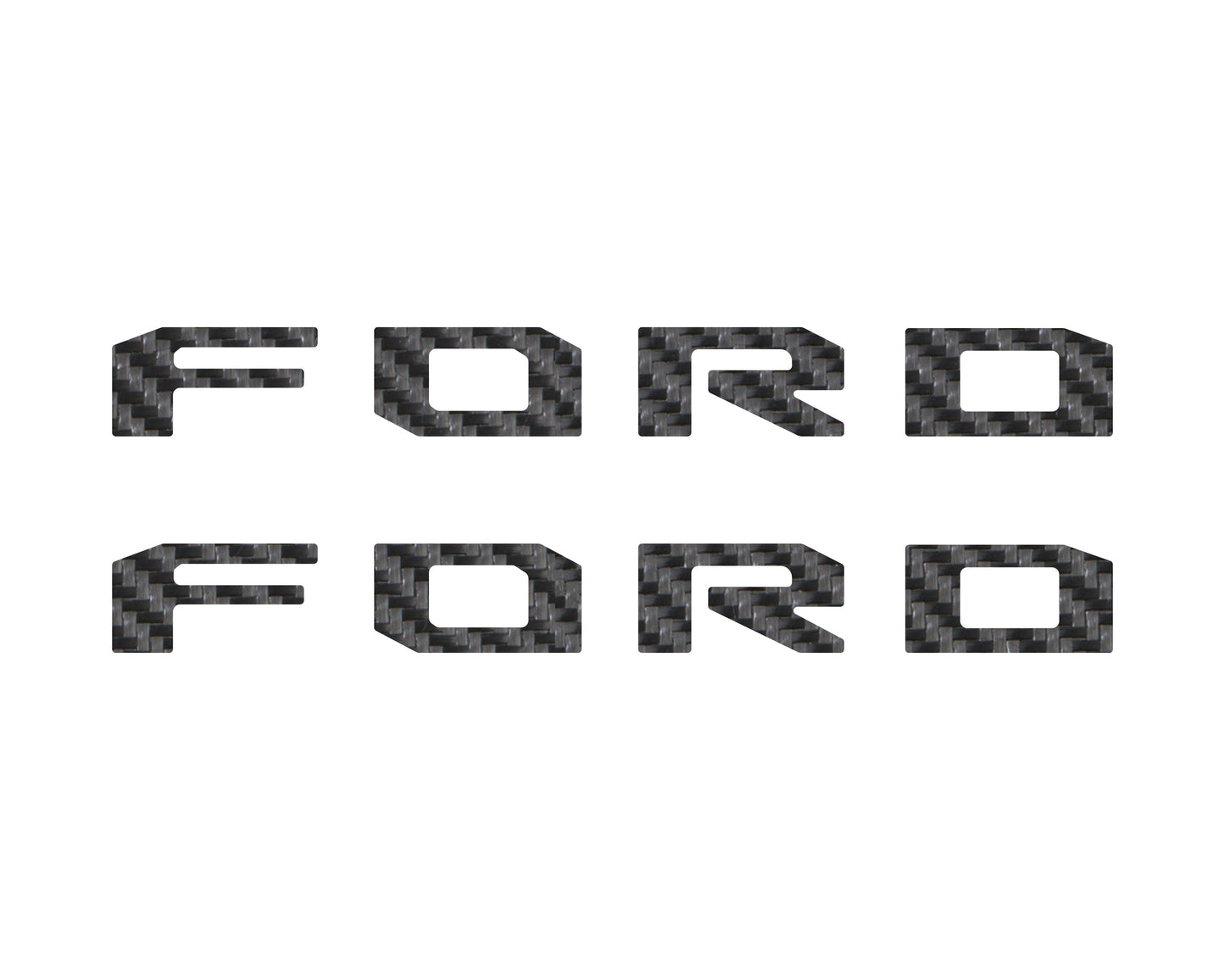 Running Board Letters Fits 2023-2026 Ford Super Duty & F-150 Crew Cab by Tufskinz.com