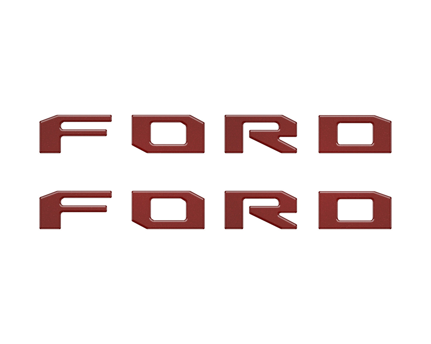Running Board Letters Fits 2023-2026 Ford Super Duty & F-150 Crew Cab by Tufskinz.com
