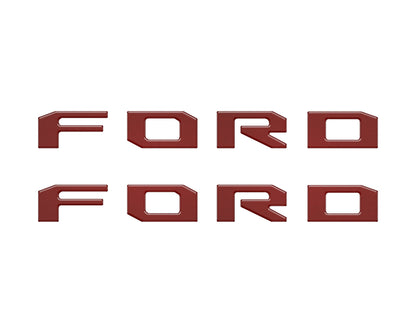 Running Board Letters Fits 2023-2026 Ford Super Duty & F-150 Crew Cab by Tufskinz.com