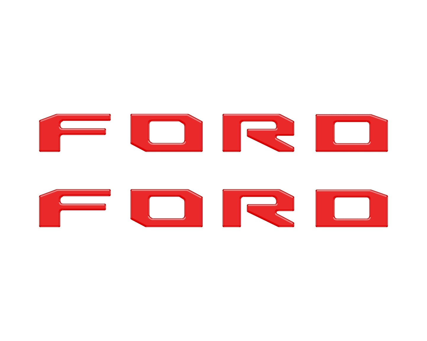 Running Board Letters Fits 2023-2026 Ford Super Duty & F-150 Crew Cab by Tufskinz.com