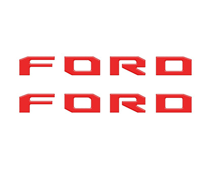 Running Board Letters Fits 2023-2026 Ford Super Duty & F-150 Crew Cab by Tufskinz.com