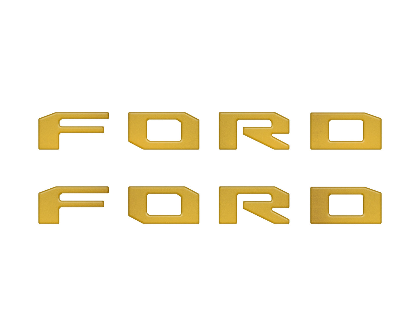 Running Board Letters Fits 2023-2026 Ford Super Duty & F-150 Crew Cab by Tufskinz.com