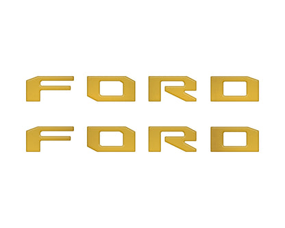 Running Board Letters Fits 2023-2026 Ford Super Duty & F-150 Crew Cab by Tufskinz.com
