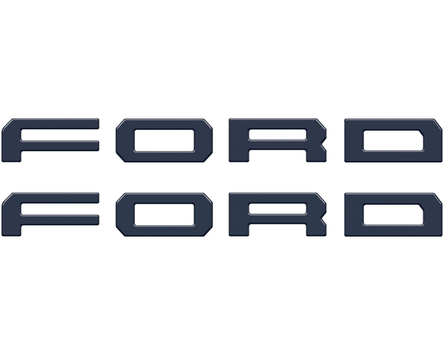 Running Board Letters Fits 2023-2026 Ford Super Duty & F-150 Crew Cab by Tufskinz.com