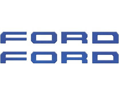 Running Board Letters Fits 2023-2026 Ford Super Duty & F-150 Crew Cab by Tufskinz.com