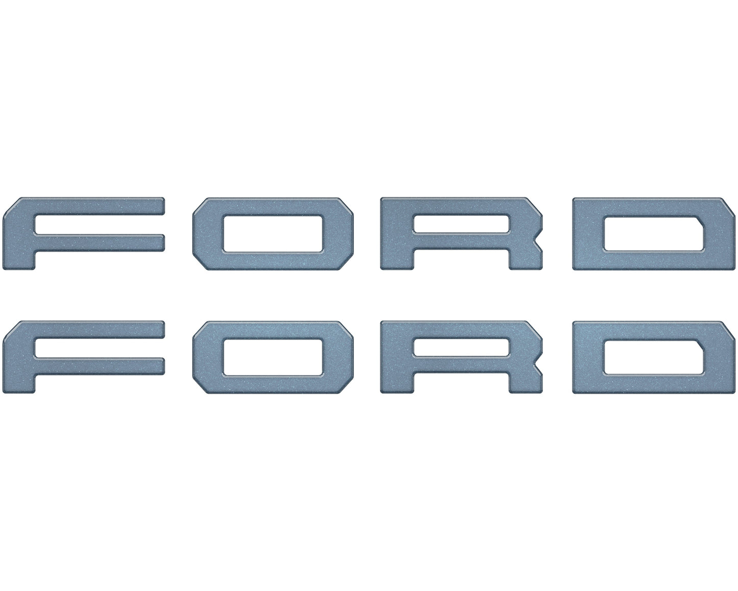Running Board Letters Fits 2023-2026 Ford Super Duty & F-150 Crew Cab by Tufskinz.com