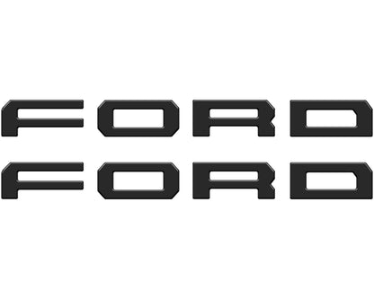 Running Board Letters Fits 2023-2026 Ford Super Duty & F-150 Crew Cab by Tufskinz.com