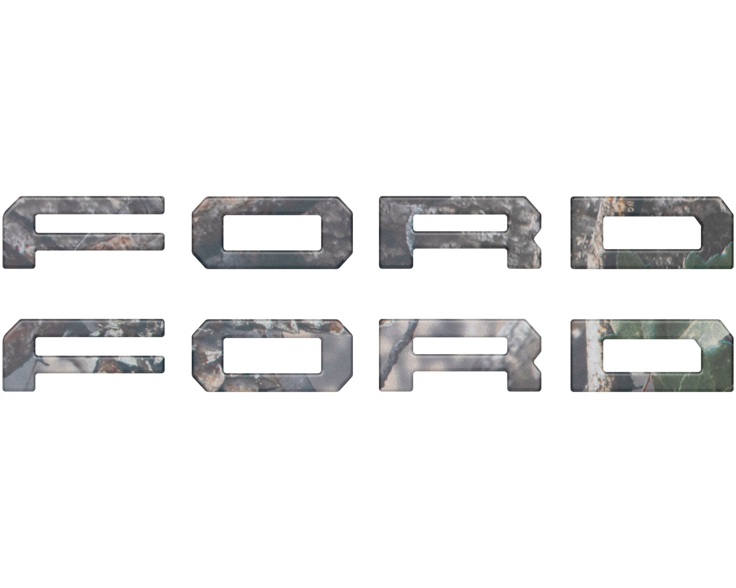 Running Board Letters Fits 2023-2026 Ford Super Duty & F-150 Crew Cab by Tufskinz.com