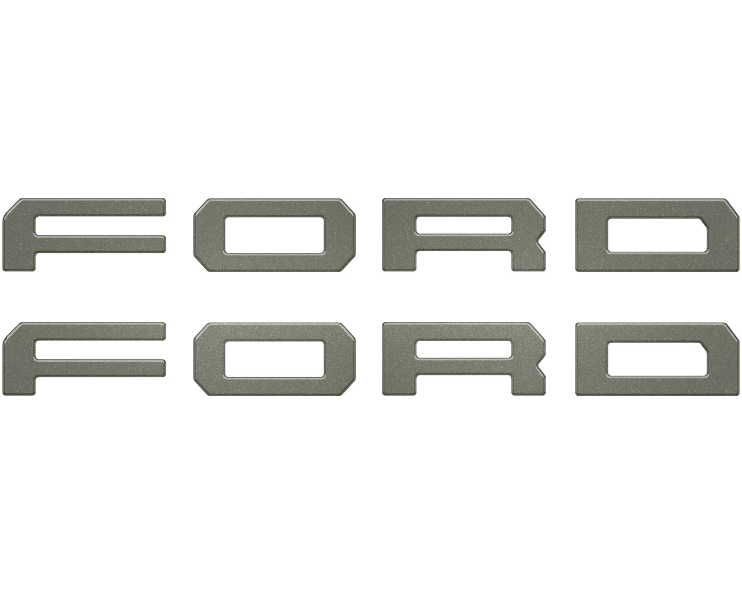 Running Board Letters Fits 2023-2026 Ford Super Duty & F-150 Crew Cab by Tufskinz.com
