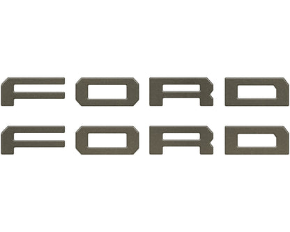 Running Board Letters Fits 2023-2026 Ford Super Duty & F-150 Crew Cab by Tufskinz.com