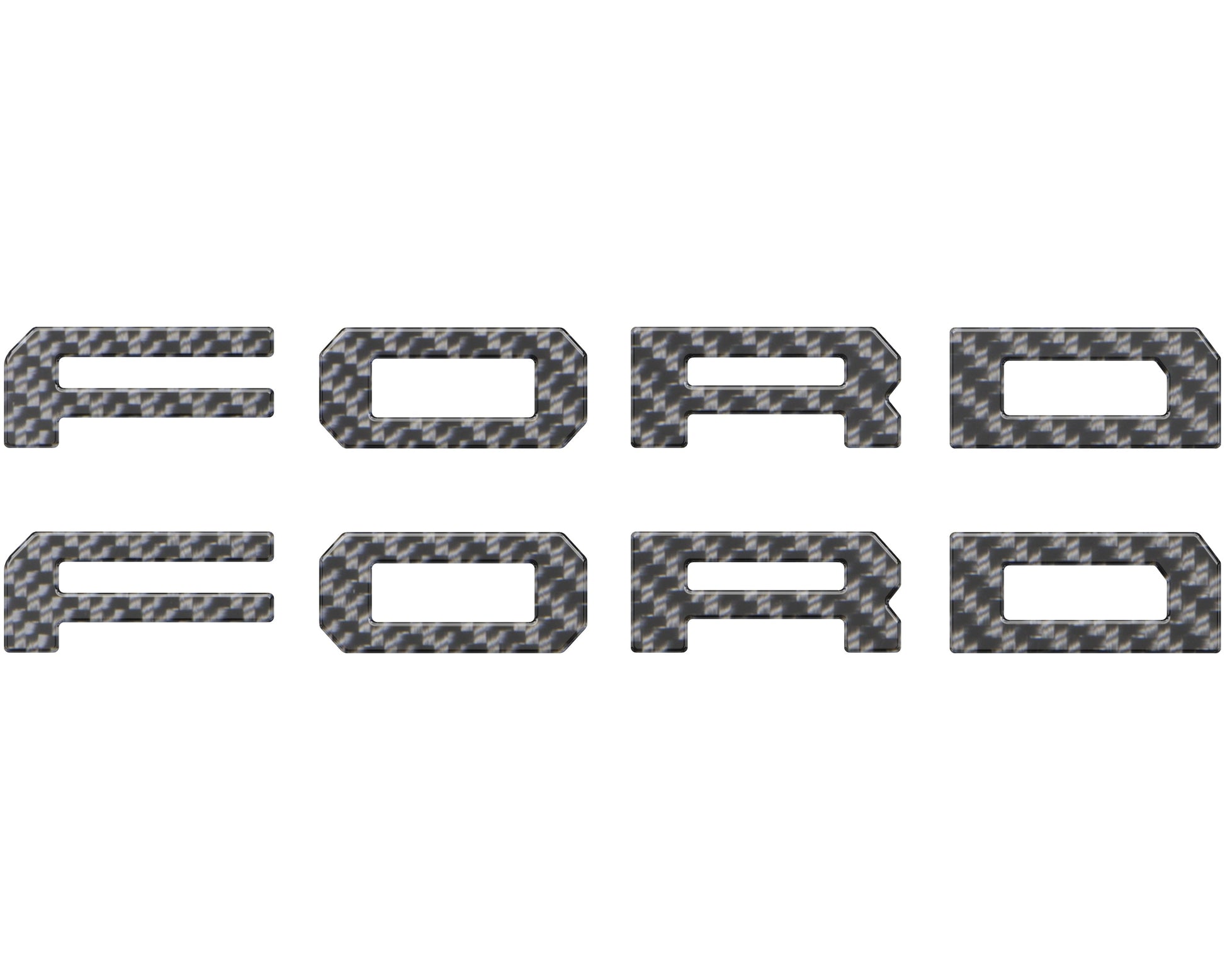Running Board Letters Fits 2023-2026 Ford Super Duty & F-150 Crew Cab by Tufskinz.com