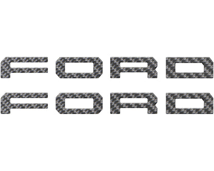 Running Board Letters Fits 2023-2026 Ford Super Duty & F-150 Crew Cab by Tufskinz.com