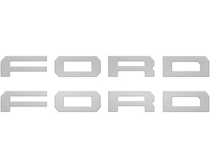 Running Board Letters Fits 2023-2026 Ford Super Duty & F-150 Crew Cab by Tufskinz.com