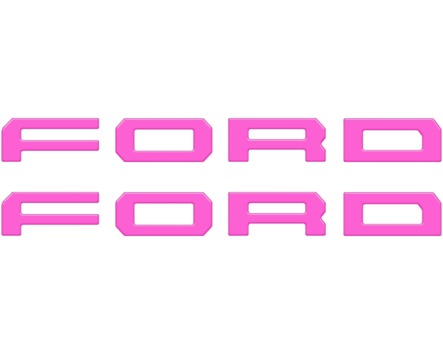 Running Board Letters Fits 2023-2026 Ford Super Duty & F-150 Crew Cab by Tufskinz.com