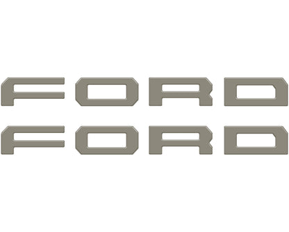 Running Board Letters Fits 2023-2026 Ford Super Duty & F-150 Crew Cab by Tufskinz.com