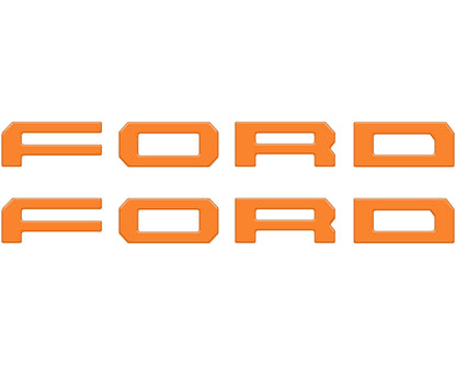 Running Board Letters Fits 2023-2026 Ford Super Duty & F-150 Crew Cab by Tufskinz.com