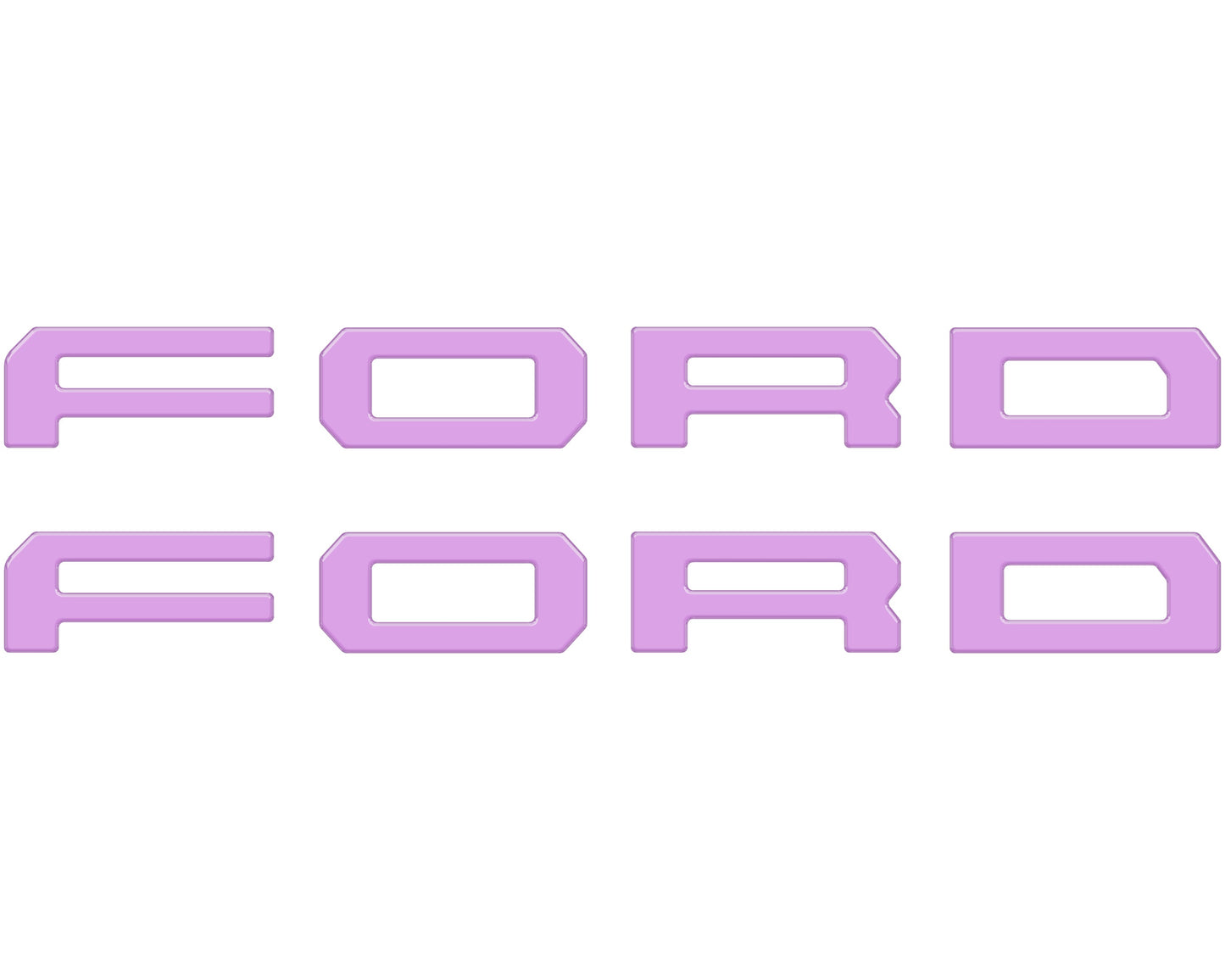 Running Board Letters Fits 2023-2026 Ford Super Duty & F-150 Crew Cab by Tufskinz.com