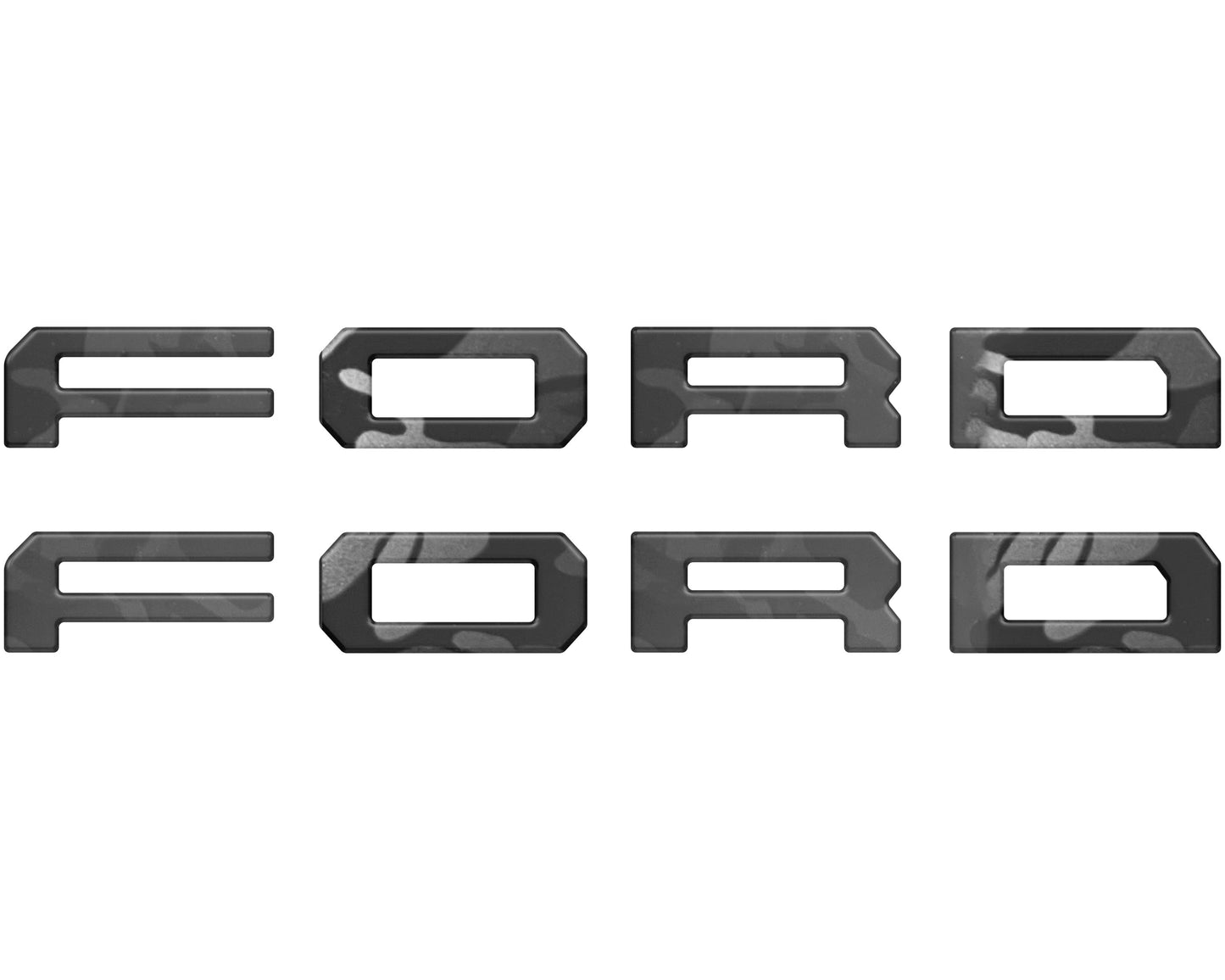 Running Board Letters Fits 2023-2026 Ford Super Duty & F-150 Crew Cab by Tufskinz.com