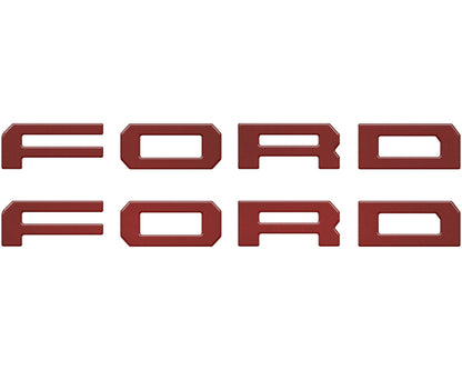 Running Board Letters Fits 2023-2026 Ford Super Duty & F-150 Crew Cab by Tufskinz.com