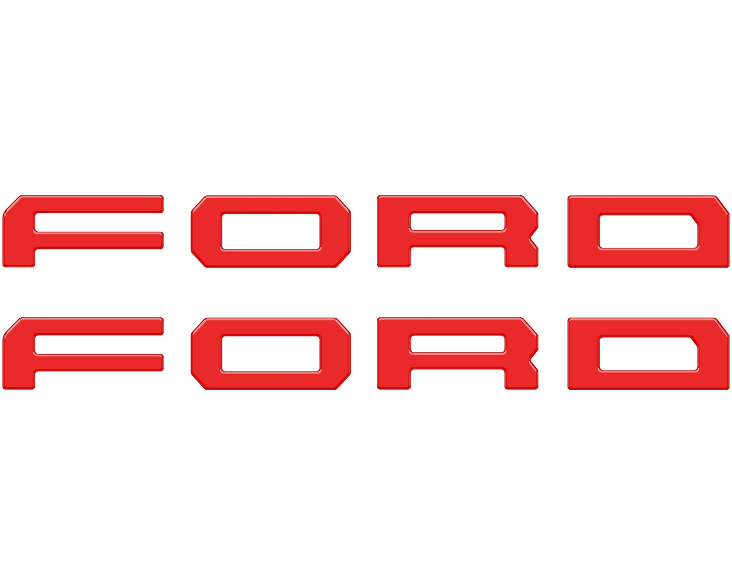 Running Board Letters Fits 2023-2026 Ford Super Duty & F-150 Crew Cab by Tufskinz.com