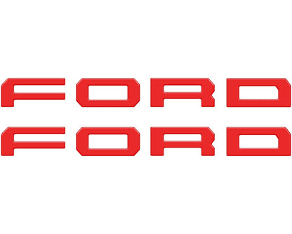 Running Board Letters Fits 2023-2026 Ford Super Duty & F-150 Crew Cab by Tufskinz.com
