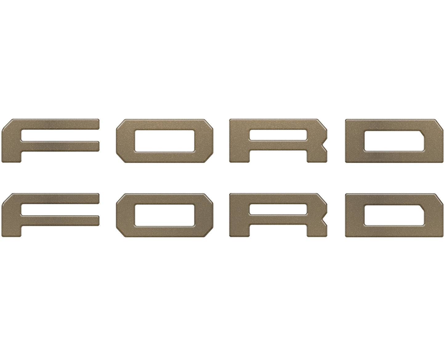Running Board Letters Fits 2023-2026 Ford Super Duty & F-150 Crew Cab by Tufskinz.com